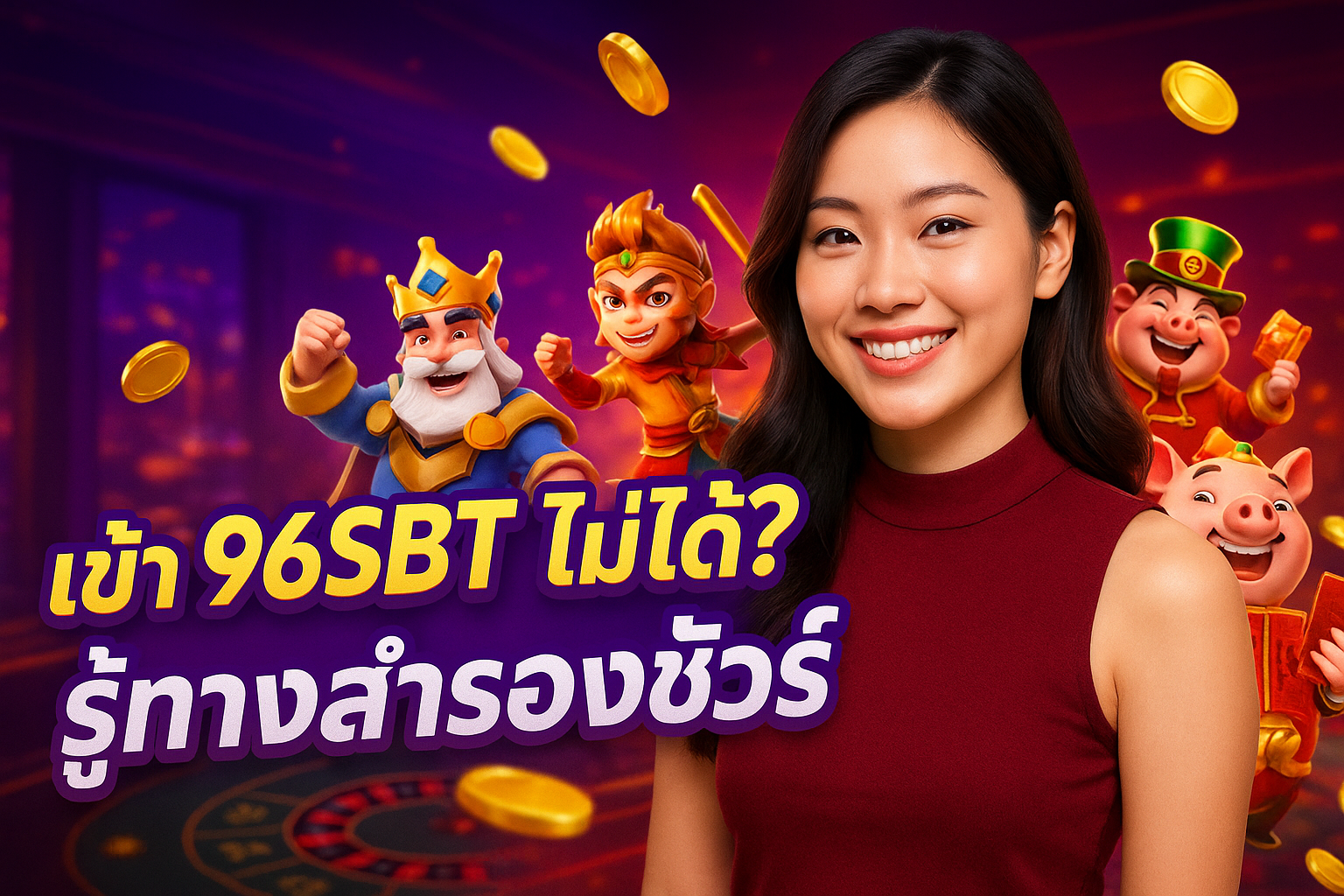 เข้า 96SBT ไม่ได้? รู้ทางสำรองชัวร์