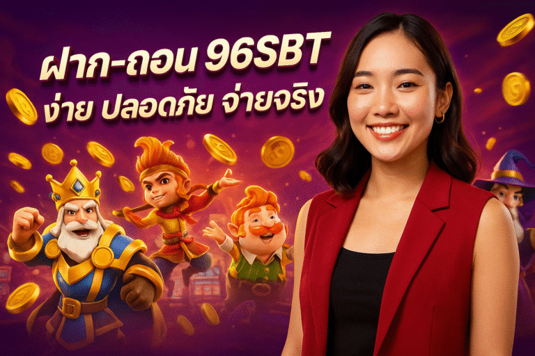 ฝาก-ถอน 96SBT ง่าย ปลอดภัย จ่ายจริง