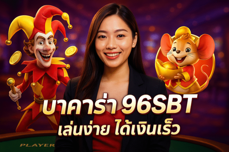 บาคาร่า 96SBT เล่นง่าย ได้เงินเร็ว