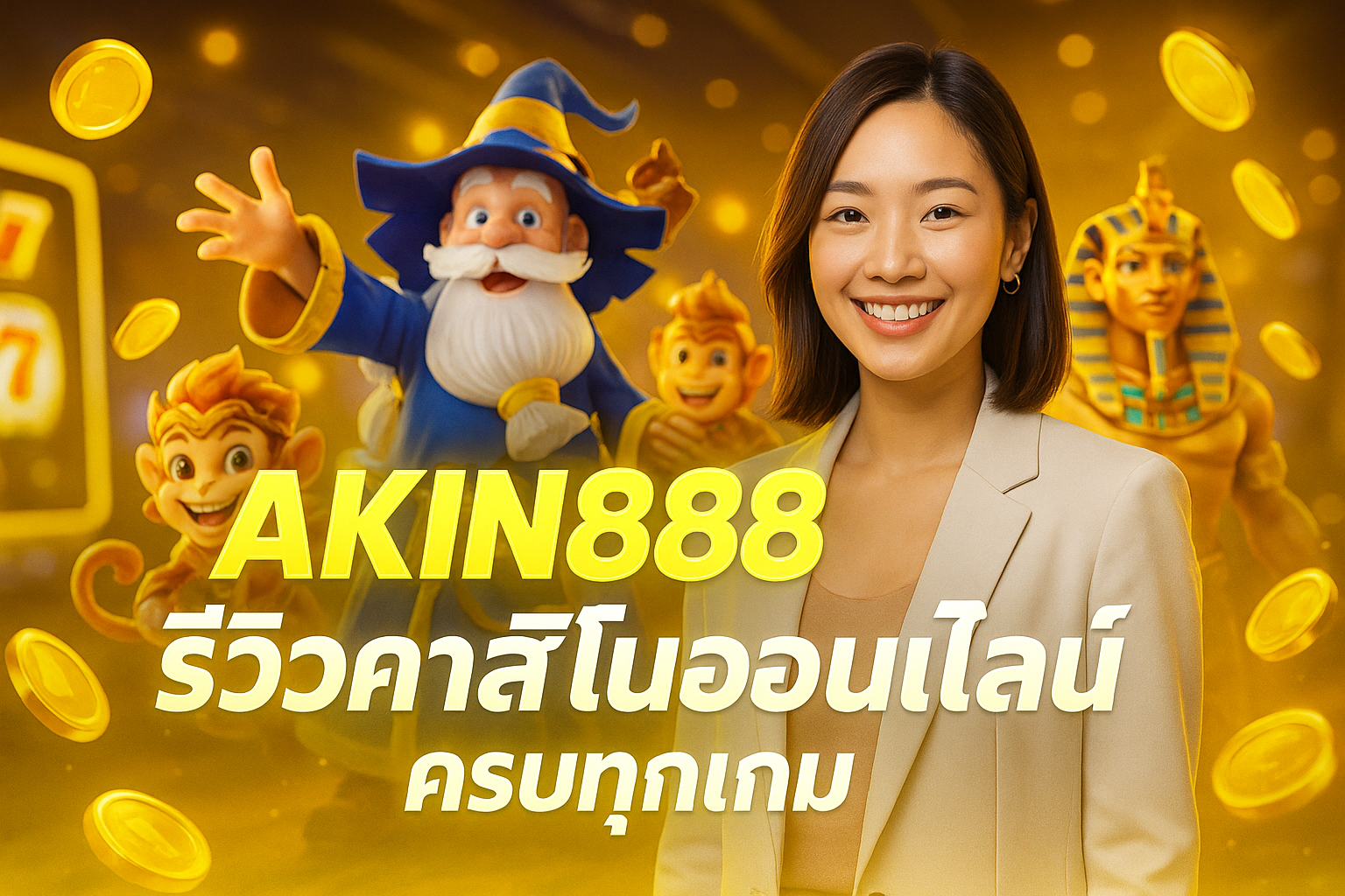 AKIN888 รีวิวคาสิโนออนไลน์ ครบทุกเกม